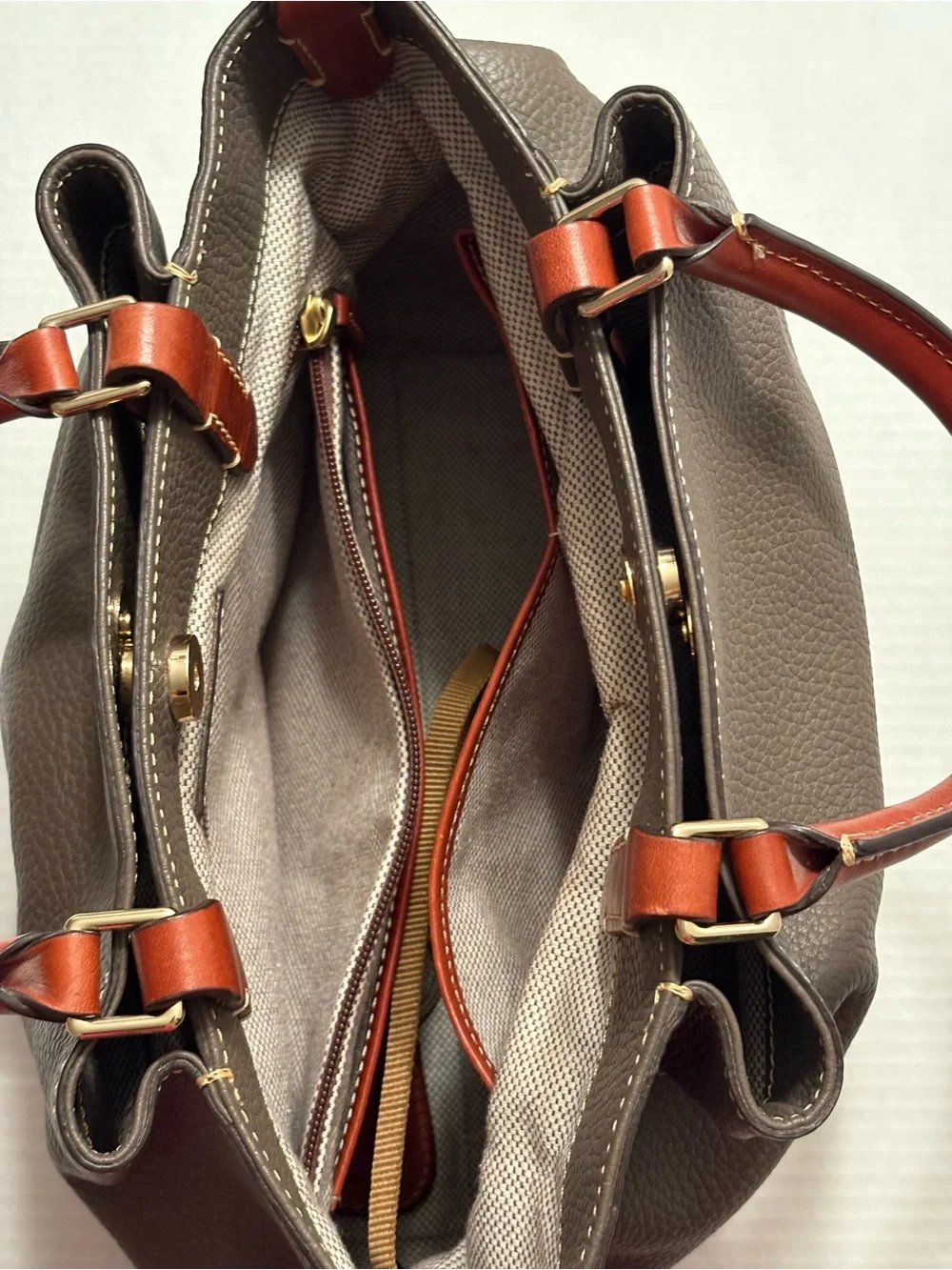 Dooney & Bourke Brenna Pebble Grain Tote